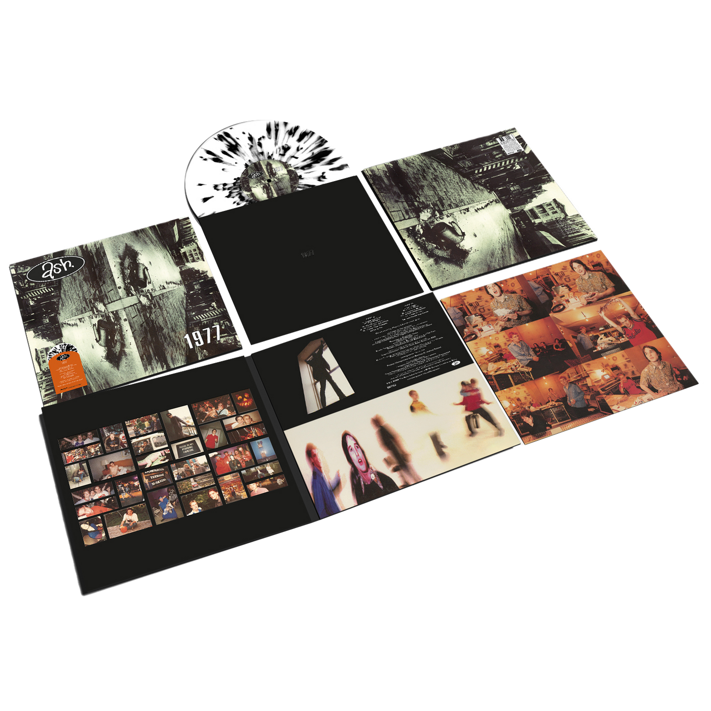 1977 (Black & White Splatter)