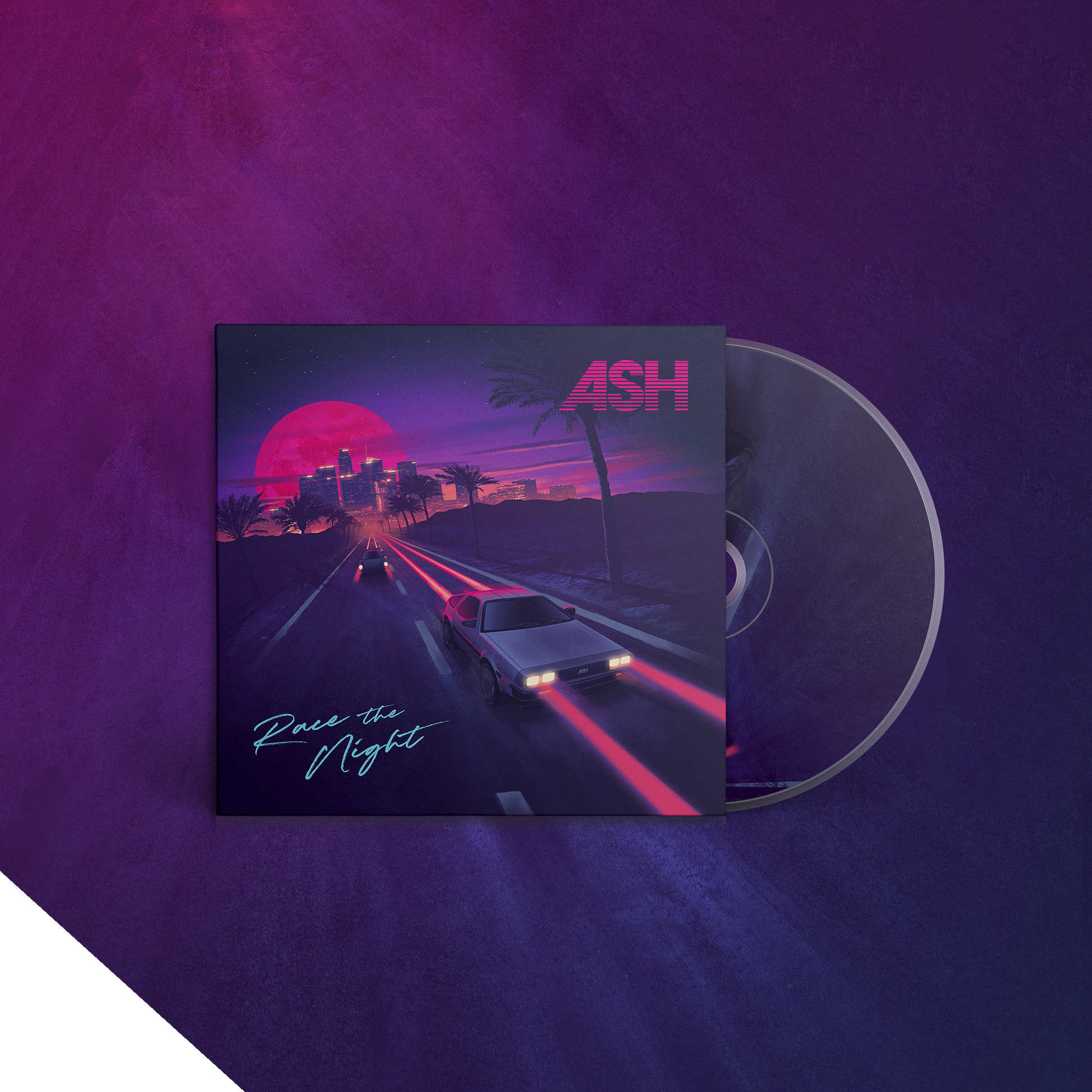 Ash Race the night Signed CD