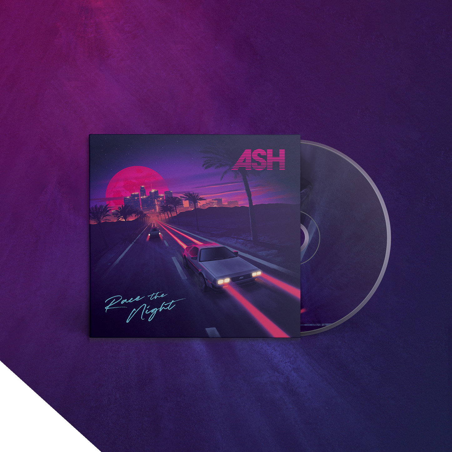 Ash Race the night Signed CD